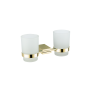 Стакан для зубних щіток VBI NEPTUNE GOLD подвійний VBI-040514GL