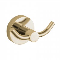 Гачок для рушників VBI VENUS BRUSHED GOLD подвійний VBI-040002BG