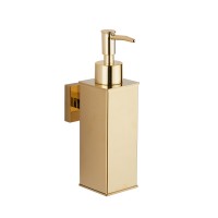 Дозатор для рідкого мила VBI QUADRO GOLD VBI-040216GL