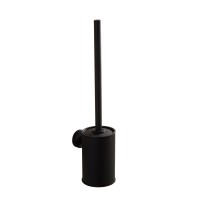 Йоржик для унітазу VBI ROUND BLACK VBI-049801BL