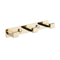 Гачок для рушників VBI QUADRO GOLD потрійний VBI-049703GL