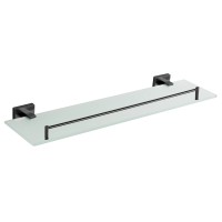 Полиця скляна VBI MERCURY BLACK VBI-040209BL