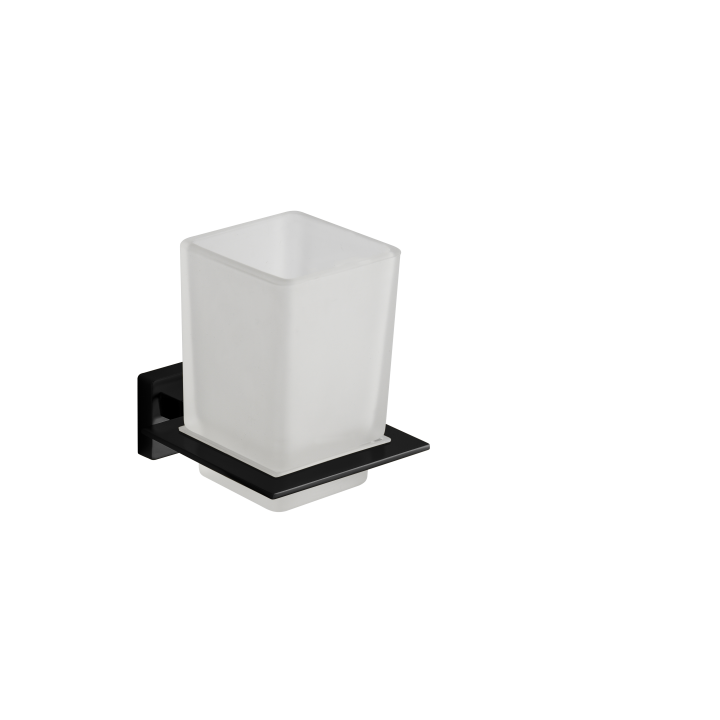 Стакан для зубних щіток VBI MERCURY BLACK VBI-040204BL