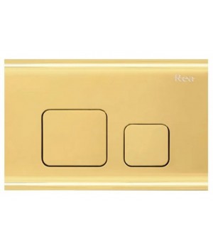Кнопка змиву для інсталяції REA F Золото REA-E9853
